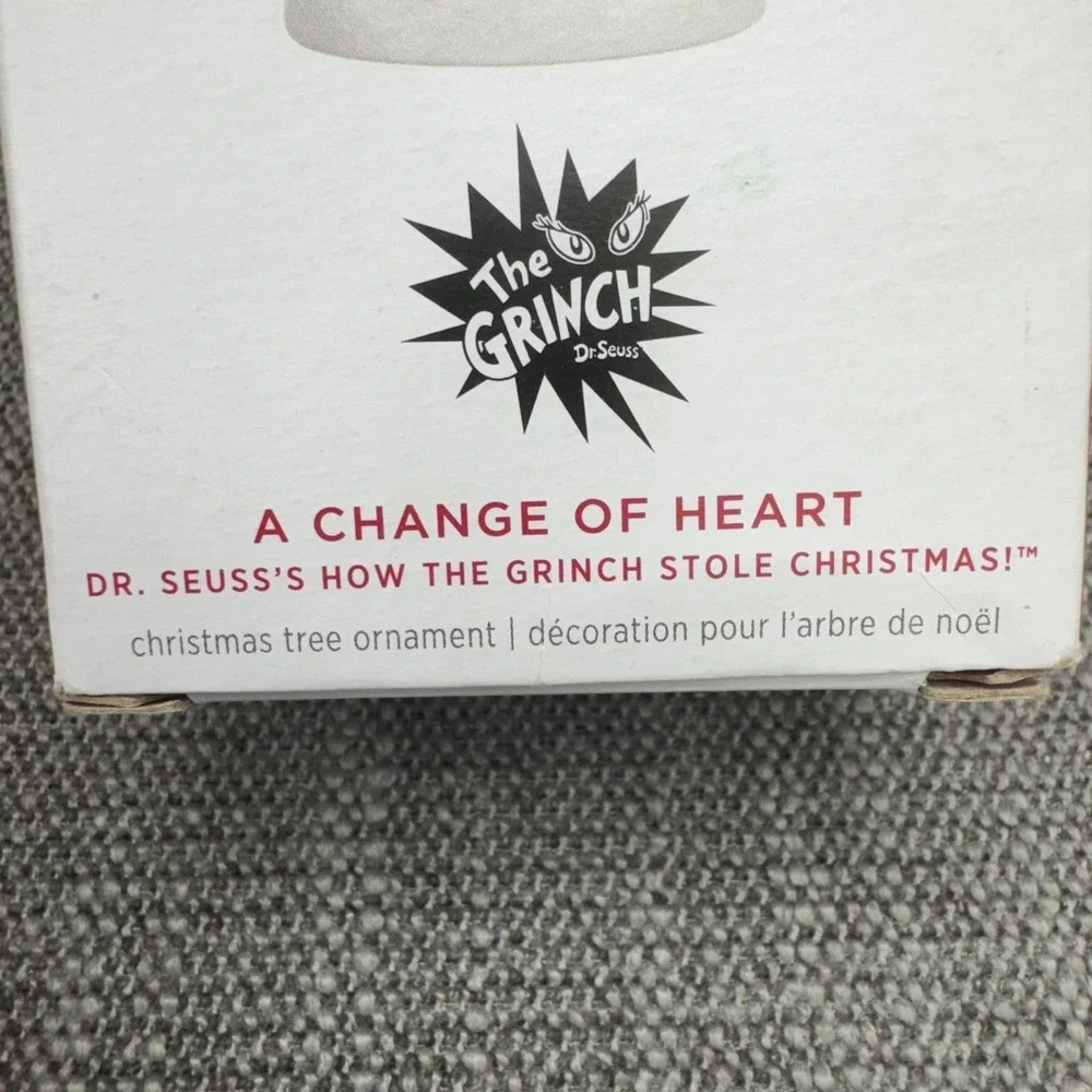 Hallmark Keepsake 2025 The Grinch A Change of Heart Christmas Ornament Boxed